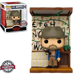 FUNKO POP STRANGER THINGS BYERS HOUSE EXCLUSIVE - HOPPER 1188 (DELUXE)