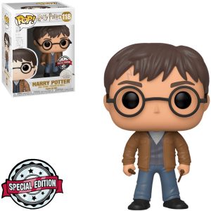 FUNKO POP HARRY POTTER EXCLUSIVE - HARRY POTTER WITH TWO WANDS 118